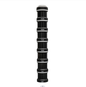 กล่องจัดยาประจำสัปดาห์แบบพกพา น้ำหนักเบา ฝาปิดแบบสแนป - Product Image 2