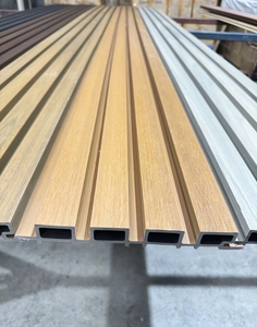 Thiết kế hiện đại ngoài trời <span class=keywords><strong>WPC</strong></span> decking Panel tường hàng rào <span class=keywords><strong>Panels</strong></span> cho sử dụng thương mại độ ẩm-miễn phí - Product Image 5