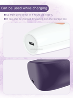 Stylo perceuse à ongles sans fil rechargeable USB 2000 mAh, léger et portable, pour manucure et pédicure, avec 10 embouts