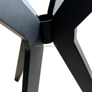 Patas de mesa de Metal industriales antiguas personalizadas para mesa de comedor de mármol de madera Bases de mesa de hierro fundido para tapas de granito - Product Image 6
