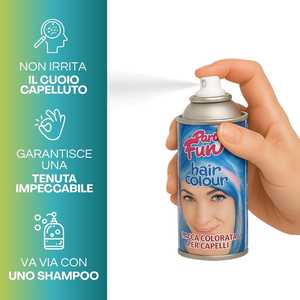 Spray de color azul para el cabello, 150 ml, tinte temporal para fiestas. - Product Image 4