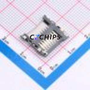 TF-1307-16 SD Card / Memory Card Connector SMD Connector Flip Cover Type MicroSD Card (TF Card) Card Holder 1.6mm - Product Image 2