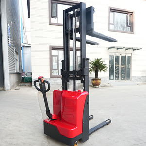 Apilador Eléctrico Portátil para Almacén <span class=keywords><strong>2026</strong></span>, Transpaleta Eléctrica de 1.5 Toneladas con Asiento, Apilador Eléctrico con Altura de 2m 3m 4m 5m - Product Image 5