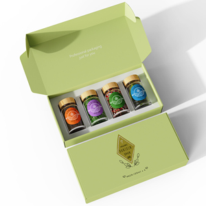 120ml Rỗng gia vị thảo mộc container mới gia vị gia vị chai nhỏ gia vị chai với nắp tre cho muối đường hạt tiêu - Product Image 2