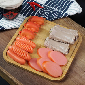 Jouet alimentaire simulé en PVC : crevettes frites, côtes <span class=keywords><strong>de</strong></span> porc cuites, canard laqué <span class=keywords><strong>de</strong></span> Pékin, saucisses, accessoires pour diffusion en direct - Product Image 2