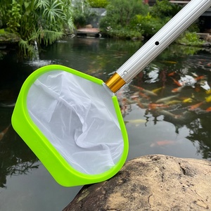 Outil de filet de nettoyage de filet de feuille propre de petit réservoir de poissons de <span class=keywords><strong>piscine</strong></span> avec la fonction d'algues de pelle - Product Image 3