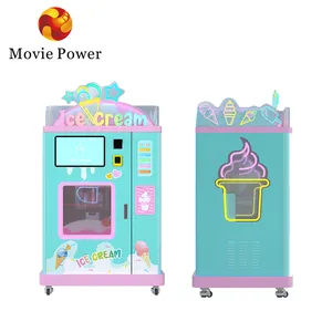 Penjualan laris mesin pembuat es krim mesin Yogurt beku mesin penjual otomatis untuk dijual