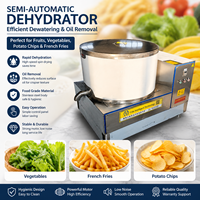 Groente-slijpmachine, sla-waterafvoermachine, friet-aardappel-olieafvoermachine, voedseldehydratatie-apparatuur