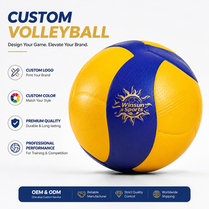Balón de Voleibol PU Tamaño 5 Personalizado, OEM ODM, Logotipo y Color Personalizados, Balón de Voleibol Duradero para Entrenamiento y Partidos, Venta al Por Mayor de Fábrica - Product Image 5
