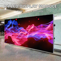 Module d'affichage LED intérieur P4 256*128mm en gros pour installation fixe en salle d'exposition