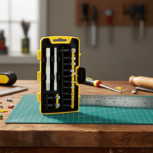 For Steel Utility Knife 10-Piece Blades Kit with Replacement Blades for DIY Precision Cutting Tasks - Product Image 3