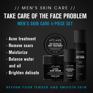 <span class=keywords><strong>Coffret</strong></span> de Soins <span class=keywords><strong>Visage</strong></span> <span class=keywords><strong>Homme</strong></span> Personnalisé Sans Sulfate Traitement Anti-Acné & Rafraîchissant à l'Hamamélis et au Théier <span class=keywords><strong>Coffret</strong></span> de Soins <span class=keywords><strong>pour</strong></span> Hommes Noirs - Product Image 2