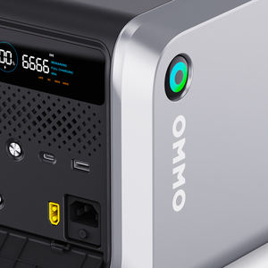 Fast <strong>Charging</strong> 512Wh LiFePO4 <strong>Battery</strong> LED Light Flash 600W Mobile Solar Generator <strong>Portable</strong> Power <strong>Stations</strong> for Camping Home Backup - Product Image 6