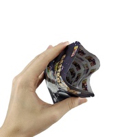 Vente en gros refermable comestible zip-lock Cali sac personnalisé bonbons biscuits gomme herbe fleur emballage odeur preuve comestible Mylar sac 3.5g