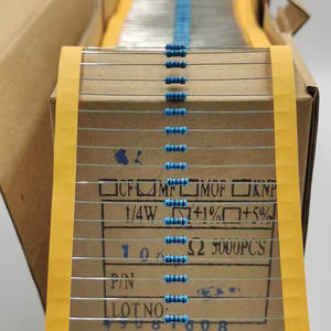 Résistance à film métallique 1/4W 1% 1K 2K 4.7K 10K 100K <span class=keywords><strong>220K</strong></span> 220ohm 330 <span class=keywords><strong>ohm</strong></span> 680 <span class=keywords><strong>ohm</strong></span> 1M Résistance 0.25W - Product Image 3