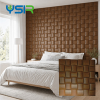 Panneau acoustique mural en mosaïque de qualité supérieure, panneau acoustique décoratif en polyester absorbant le son
