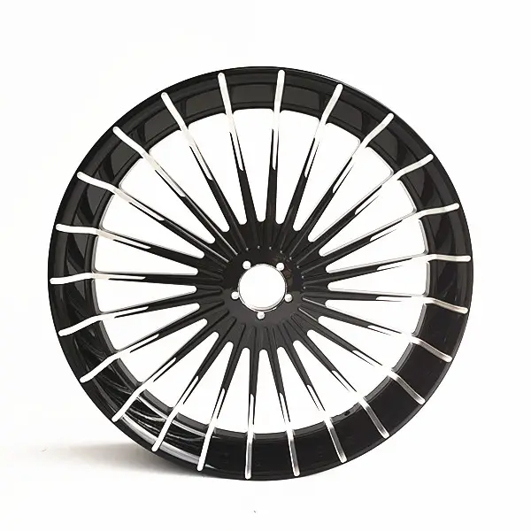 30 אינץ אופנוע גלגל CNC סגסוגת גלגל שפת רכזת סט מזויף אופנוע גלגל