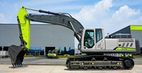 Harga Pabrik ZE500G Excavator Crawler Hidrolik 50 Ton dengan Kapasitas Bucket 3.1m3 untuk Medan Tidak Rata & Lokasi Miring