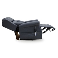 Geeksofa Chaise inclinable électrique à moteur quadruple avec appui-tête électrique et soutien lombaire pour les personnes âgées