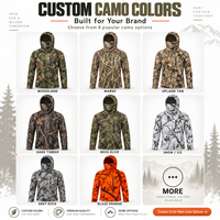 Sweat à capuche de chasse camouflage personnalisé pour homme UPF 50+ avec masque intégré, léger, séchage rapide, respirant, vêtements de chasse au cerf, camouflage orange