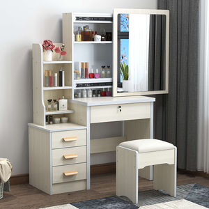 <span class=keywords><strong>Tocador</strong></span> Moderno y Sencillo para Dormitorio <span class=keywords><strong>de</strong></span> Apartamentos Pequeños, Gabinete <span class=keywords><strong>de</strong></span> Almacenamiento Multifuncional para el Hogar, Muebles <span class=keywords><strong>de</strong></span> <span class=keywords><strong>Maquillaje</strong></span> Populares en Internet - Product Image 4