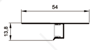 SDW-XF23A thạch cao trong trần LED ánh sáng kênh bóng khoảng cách hồ sơ - Product Image 4