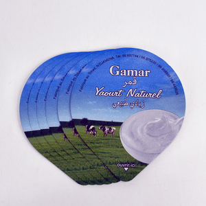 أغطية ألمنيوم قابلة للتقشير ومختومة بالحرارة ومخصصة ومقطوعة بالقالب ومطبوعة بنقوش بارزة لأكواب الزبادي وكبسولات القهوة - Product Image 5