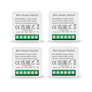 Bingoelec <span class=keywords><strong>Mini</strong></span> Smart Home Automation 10A/16A App Control Tuya Smart Wif DIY Switch - Product Image 1