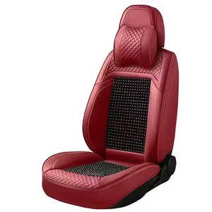 Accesorios para Auto, Funda de Asiento de Cuero Universal de Lujo, Cubierta Transpirable para Asiento de Vehículo - Product Image 3