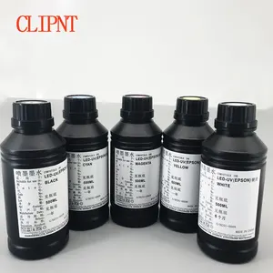 Encre UV, 10 pièces, 500ML, pour Epson 1390, 1400, 1410, 1430, 1500W, R280, R290, R330, L800, L180, pour DX4, DX5, DX6, DX7, tête d'impression dure et souple