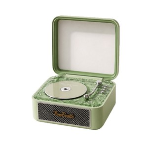 เครื่องเล่นซีดีออลอินวัน HY-1900CD รุ่นใหม่สไตล์วินเทจ คุณภาพระดับออดิโอไฟล์ สำหรับเล่นเพลงจากแผ่นซีดีและอัลบั้มเพลง พร้อมจอแสดงผล ระบบเสียงพกพา - Product Image 5
