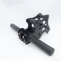 Accessoire multifonctionnel en acier pour machine Smith, pour squats, développés couchés, fly, tractions hautes, tractions basses, rameurs et kickbacks