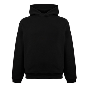 Ensemble de survêtement en molleton surdimensionné pour homme, motif lettres, coton, coupe ajustée, hiver, sweat-shirt en silicone 3D design - Product Image 5