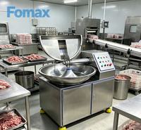 Machine à hacher à grande vitesse à fréquence variable en acier inoxydable, directement de l'usine, pour saucisses, émulsions, boulettes de viande et hot-dogs