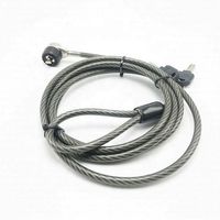 Verrou de sécurité pour ordinateur portable ANLI avec câble en acier pour HP