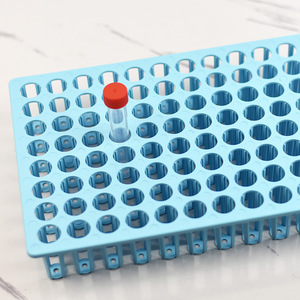 Soporte para tubos de ensayo Jingchuang, 96 pozos, plástico, para pruebas de ácidos nucleicos, 10 ml - Product Image 1