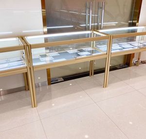 ตู้โชว์กระจกแบบล็อคพร้อมไฟสำหรับตู้โชว์สินค้า - Product Image 2
