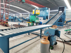 Chất thải điện tử máy tính xách tay máy tính tái chế E chất thải E-chất thải Shredder - Product Image 2