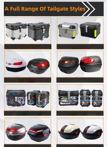 Caja Trasera Multifuncional Blindada <span class=keywords><strong>de</strong></span> Aleación <span class=keywords><strong>de</strong></span> Aluminio <span class=keywords><strong>de</strong></span> 45L 55L a Bajo <span class=keywords><strong>Precio</strong></span>, Caja Superior para Motocicleta, Scooter, Coche Eléctrico - Product Image 4