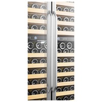 Vantico 760L 253 bouteilles Réfrigérateur à vin à double zone et double porte avec compresseur pour usage commercial hôtelier et de restauration
