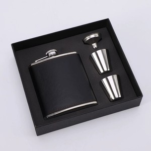 Flasques à whisky en acier inoxydable de 7 oz avec logo personnalisé, pour whisky, <span class=keywords><strong>vin</strong></span>, pot, bouteille, portable, poche, <span class=keywords><strong>cadeau</strong></span> pour la fête <span class=keywords><strong>des</strong></span> pères, pour coffrets cadeaux d'affaires - Product Image 4