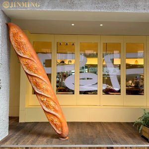 ペストリーショップ装飾用パンのカスタムデザイン大型グラスファイバー樹脂彫刻芸術モデル - Product Image 5