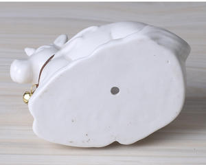 Macetas <span class=keywords><strong>de</strong></span> cerámica para suculentas unicornios, Decoración <span class=keywords><strong>de</strong></span> mesa, <span class=keywords><strong>maceta</strong></span> <span class=keywords><strong>de</strong></span> porcelana blanca, contenedor <span class=keywords><strong>de</strong></span> regalo, venta al por mayor - Product Image 5