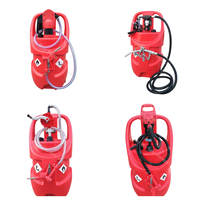Lithium batterie Kraftstoff tank Diesel Benzintank tragbarer Gas Diesel Caddy Kraftstoff behälter 75L/20 Gallonen tragbare Tankstelle