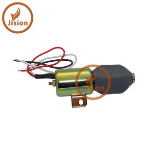 Vanne solénoïde d'arrêt de carburant pour engins de construction 1756ES-24E3ULB1S5 - Product Image 1