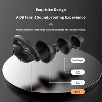 Bouchons d'oreilles en silicone résistants à l'eau pour adultes et enfants avec motif ciel étoilé, réduction du bruit, emballage inclus