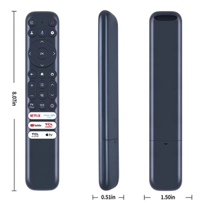 Control Remoto de Repuesto RC813 para Televisores Inteligentes TCL con Android TV, Control por Voz de Google, Plástico, 1 <span class=keywords><strong>A</strong></span>ño de Garantí<span class=keywords><strong>a</strong></span>, 6 Botones de Acceso Directo, Inicio, <span class=keywords><strong>Netflix</strong></span>, Prime - Product Image 2