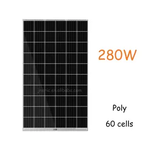 La UE 36v 48v voltios de polietileno/monocristallino 280w pannello solare 280 vatios panel solar precio