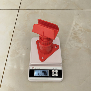 Jambes de soutien de plancher à lattes de haute qualité RS-39 équipement de plancher de lamelle de poulet ABS rond pour l'élevage - Product Image 2