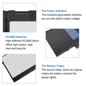 Batterie d'ordinateur portable 4GVMP 68Wh de remplacement en gros pour Dell Latitude 5400 5500 CE RoHS Tier 1 Cellule Cobalt - Product Image 2